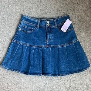 Wild Fable Jean Skirt